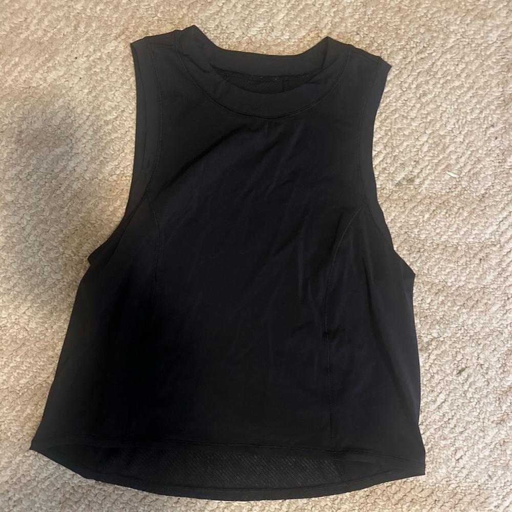 lululemon loose black tank